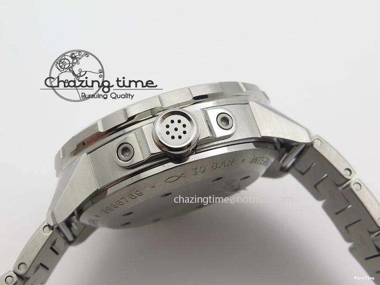 MIROTIME 0404 Versatile Aquatimer Chrono IW376803 V6F 1:1 Best Edition White Dial On SS Bracelet A 7359